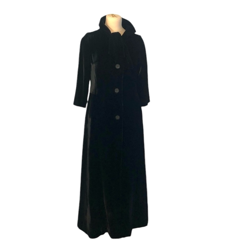1950’s Sandra Sage velvet satin lined Opera coat
